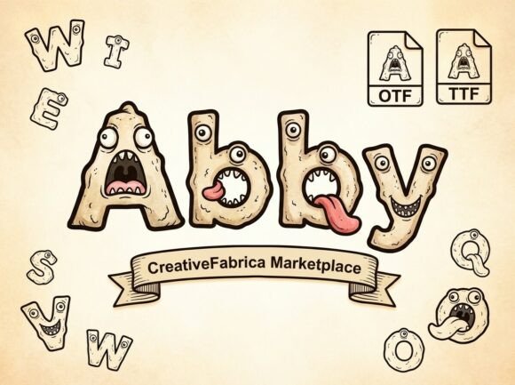 Abby: Strategic Application of Character-Driven Display Typography