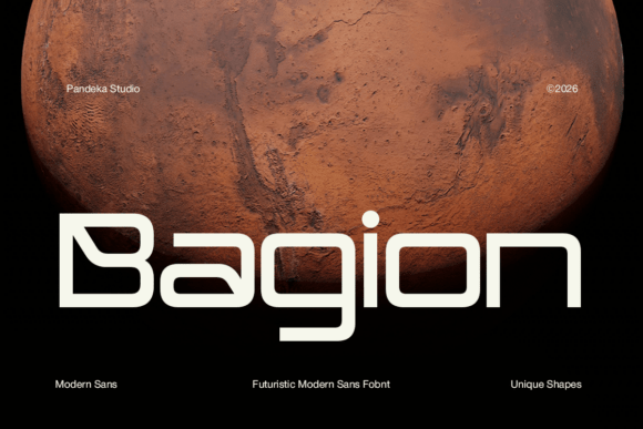 Bagion Font: Defining the Visual Language of Future Technology