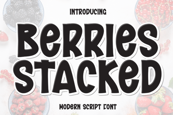 Berries Stacked: Bringing Soft Serenity to Your Creative Projects