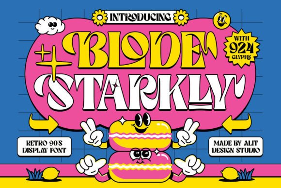 Blode Starkly: Mastering the 90s Retro Psychedelic Aesthetic Without Overdoing It