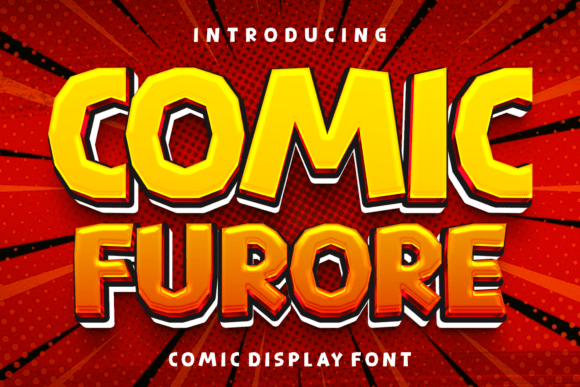 Comic Furore: A Versatile Font for Playful and Professional Design