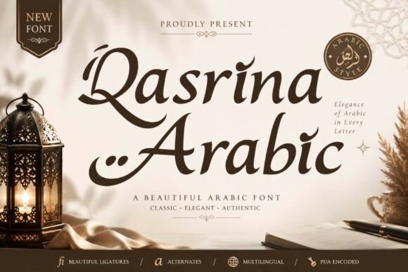 Elevating Visual Identity: The Strategic Role of Qasrina Arabic in Modern Design