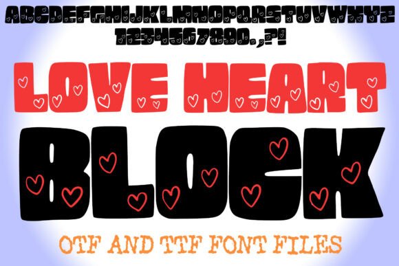 Evaluating Love Heart Block: A Practical Guide to Bold, Romantic Display Typography