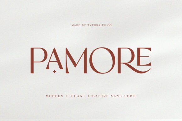 Evaluating Pamore Font for Luxury and Editorial Design