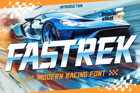 Fastrek: Elevating Automotive and Motorsport Design with High-Impact Typography
