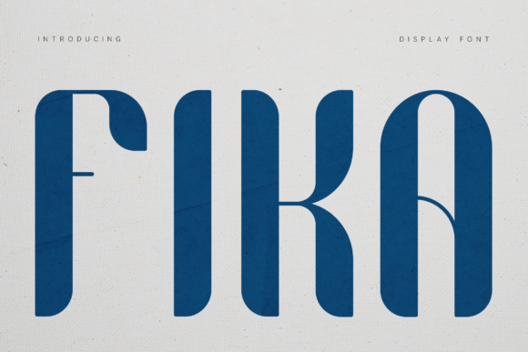 Fika: A Character-Rich Serif for Expressive Branding