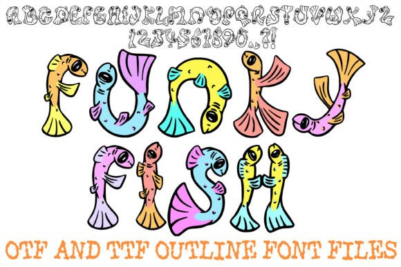 Funky Fish: Bringing Aquatic Personality to Modern Display Typography