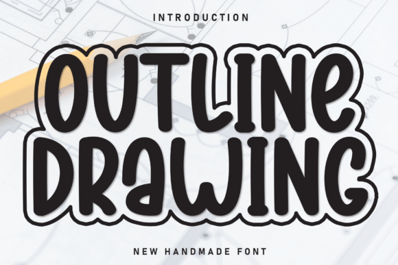 Outline Drawing: Bringing Playful Handwritten Charm to Your Designs