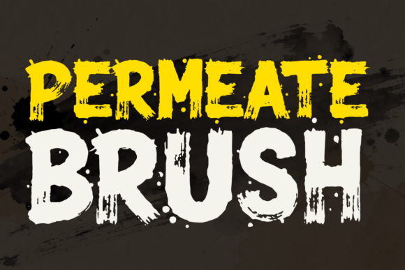 Permeate: Channeling Raw Artistic Energy in Modern Digital Typography