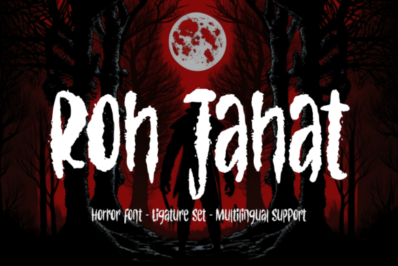 Roh Jahat: Authentic Hand-Brushed Horror Typography
