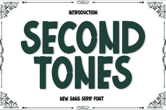 Second Tones: Festive Typography for Holiday Design