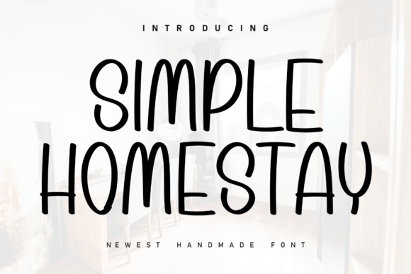 Simple Homestay: Marker Style for Elegant Branding