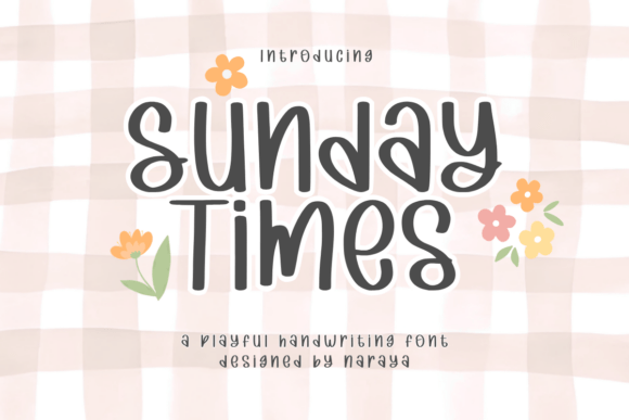 Sunday Times: Strategic Application of Playful Display Typography in Digital and Physical Products