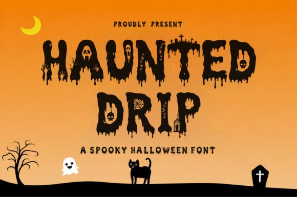 Unleashing Creativity with Haunted Drip: The Ultimate Spooky Halloween Font