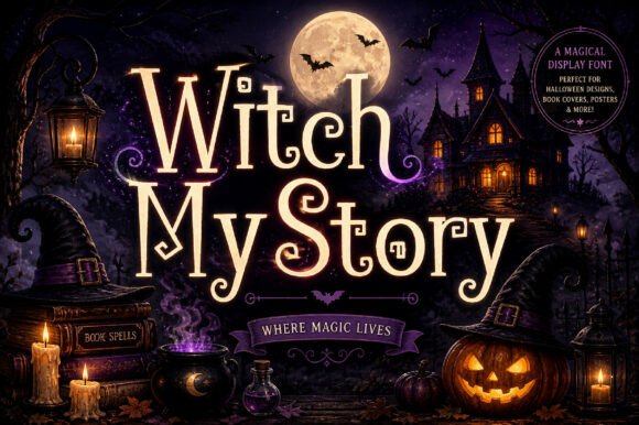 Witch MyStory: Elevating Brand Narratives Through Whimsical Typography