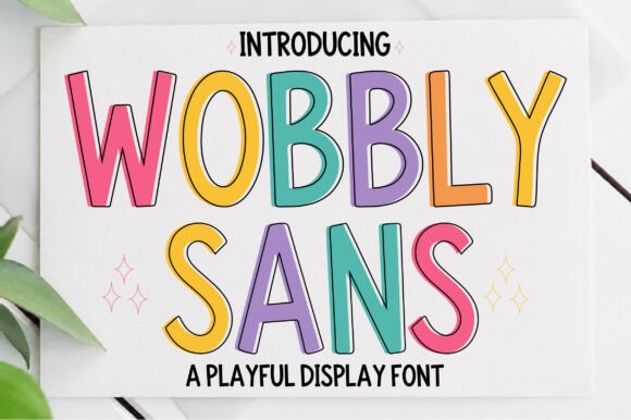 Wobbly Sans: Playful Typography for Modern Design